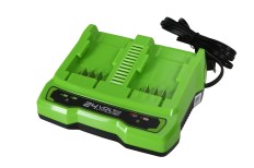 Greenworks 24v dual charger